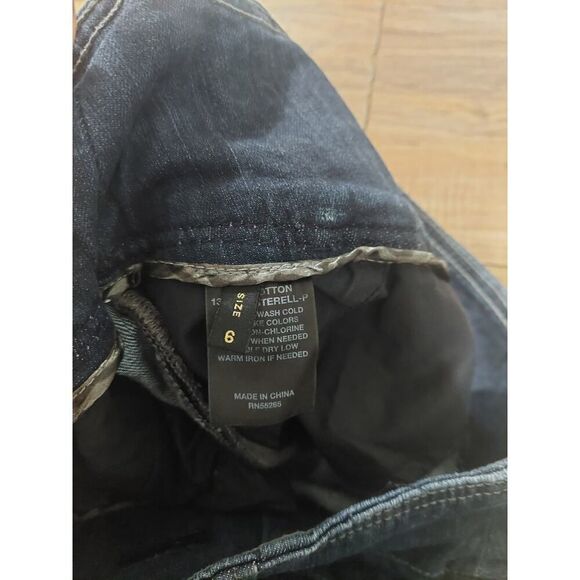 Express Mini Denim Skirt High Waist 6 - Picture 9 of 12